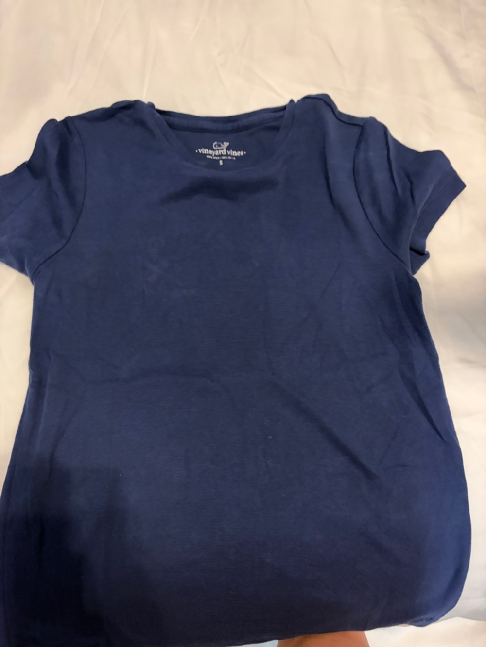 Vineyard Vines Short Sleeve Crew Tee - Navy Blue